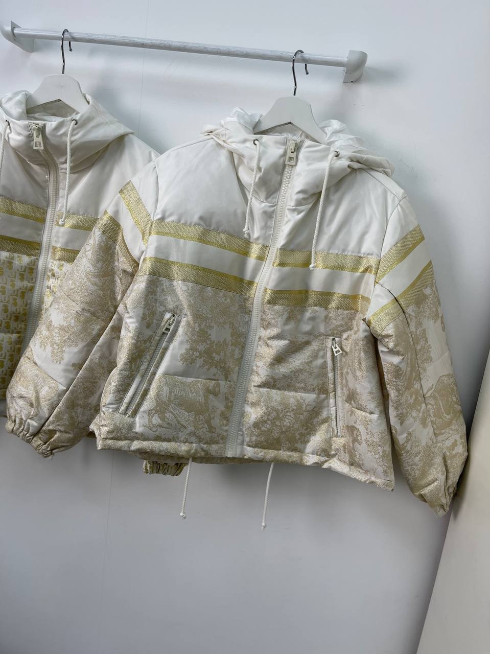 Трендовый пуховик Christian Dior BP-19155 Трендовый пуховик Christian Dior BP-19155