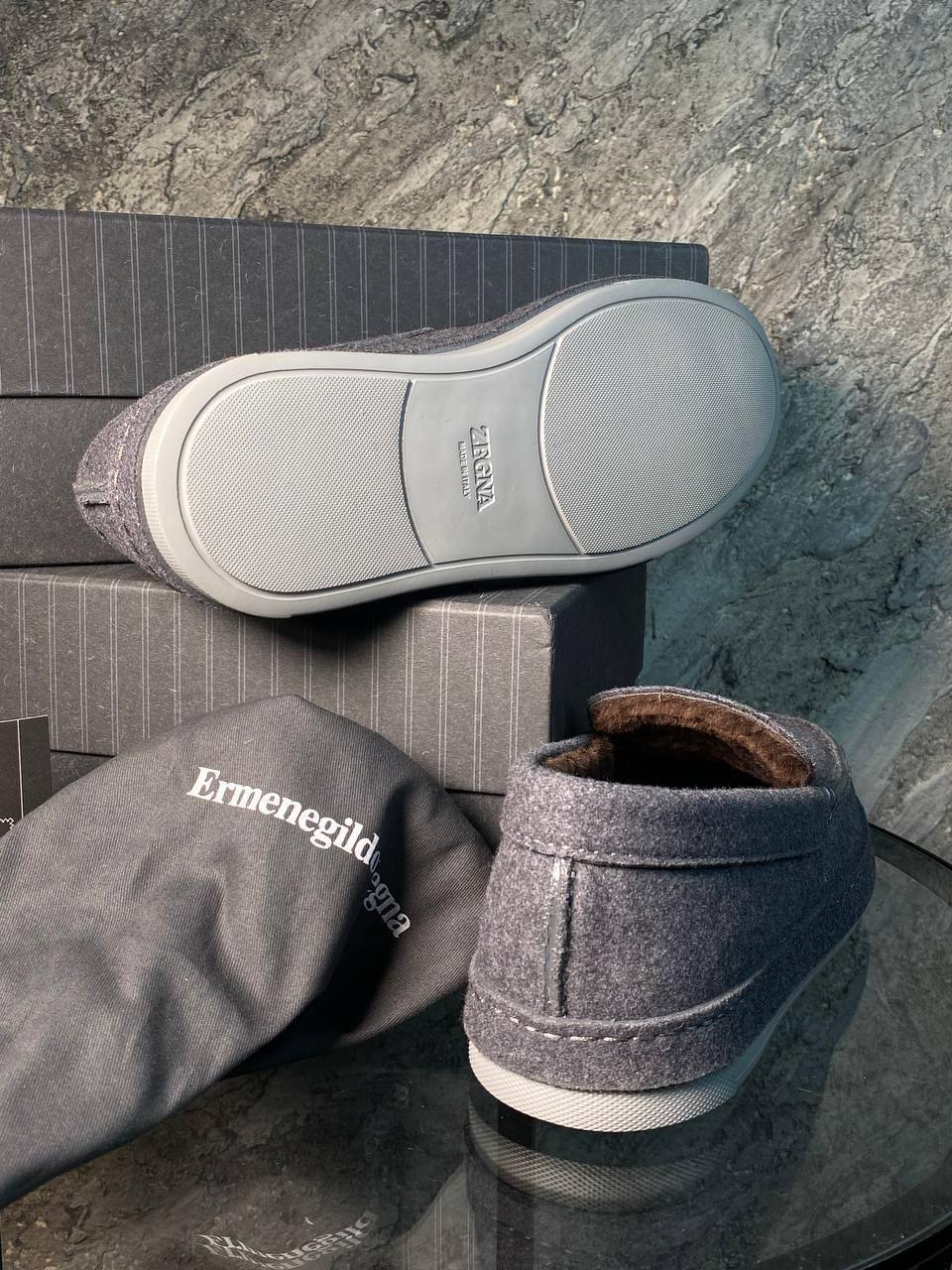 Слипоны ZEGNA премиум BP-43825 Слипоны ZEGNA премиум BP-43825