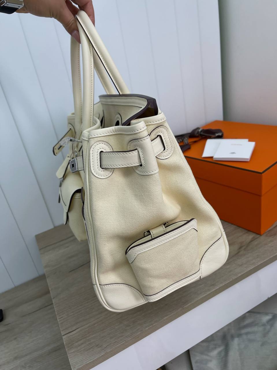 Сумка женская Hermes Birkin Cargo 35cm BP-25712 эксклюзивная Сумка женская Hermes Birkin Cargo 35cm BP-25712 эксклюзивная