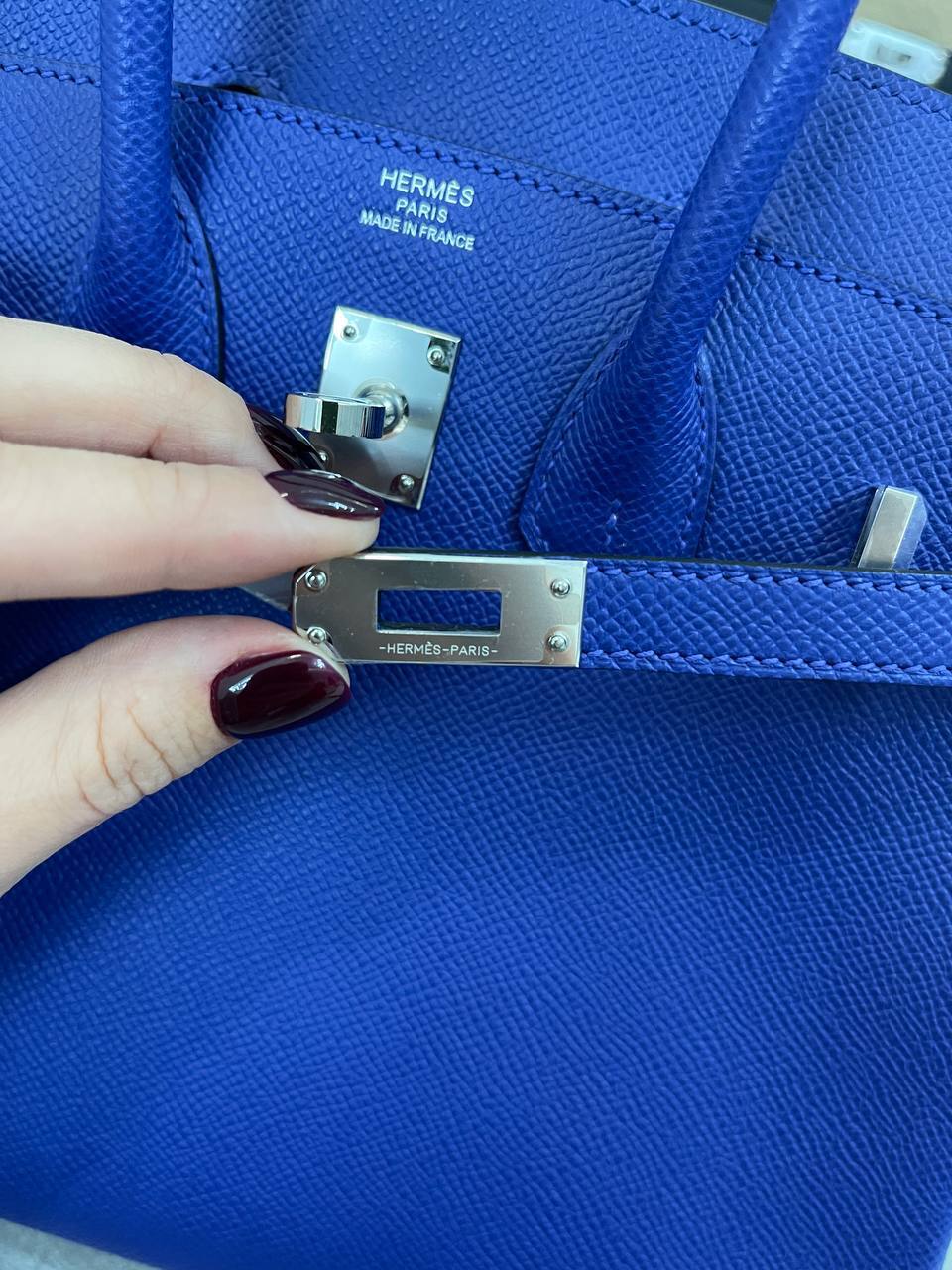 Коллекционная женская сумка Birkin 25 см, Epsom Hermes BP-42138 Коллекционная женская сумка Birkin 25 см, Epsom Hermes BP-42138