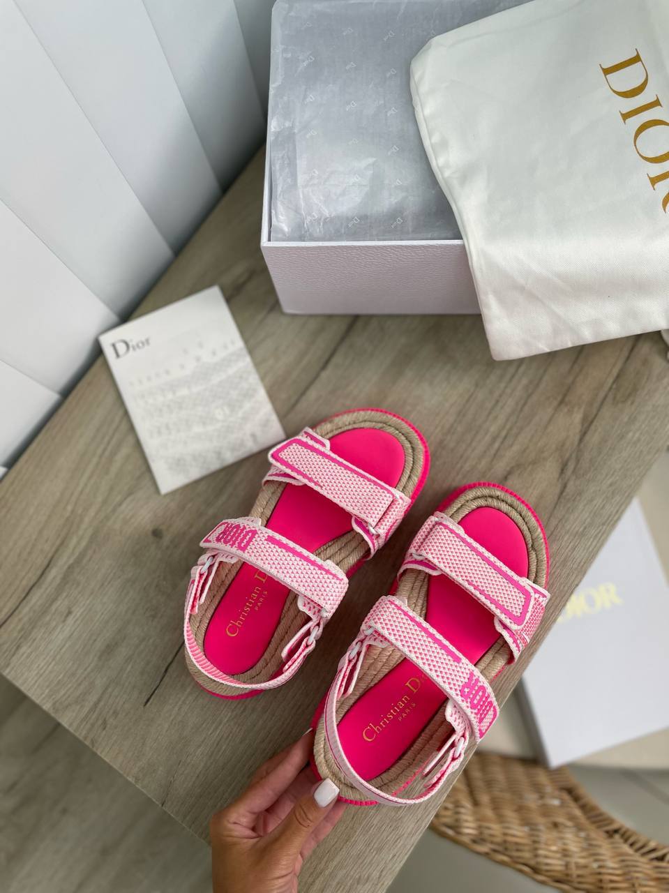 Сандалии люкс Christian Dior BP-16107 Сандалии люкс Christian Dior BP-16107