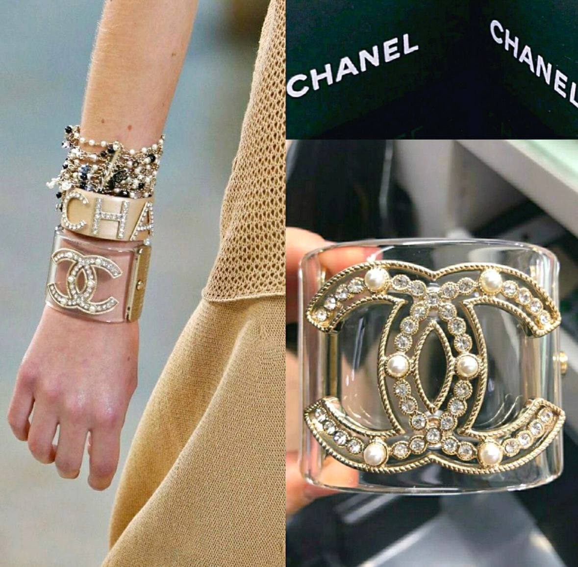 Браслет-манжета Chanel элитный BP-53723 Браслет-манжета Chanel элитный BP-53723