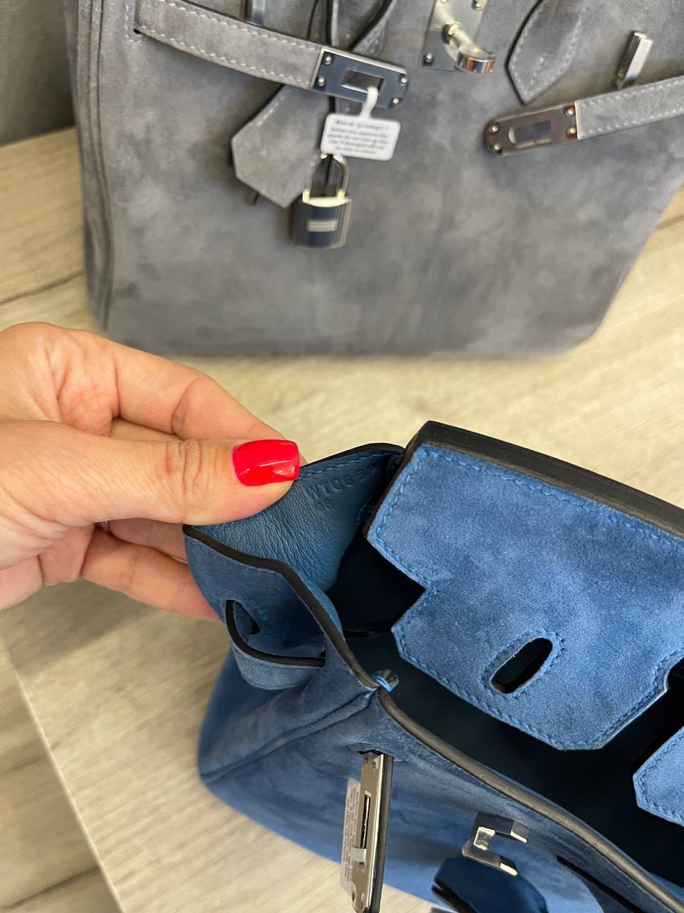 Трендовая женская сумка Birkin 25 PHW, Hermes BP-52490 Трендовая женская сумка Birkin 25 PHW, Hermes BP-52490