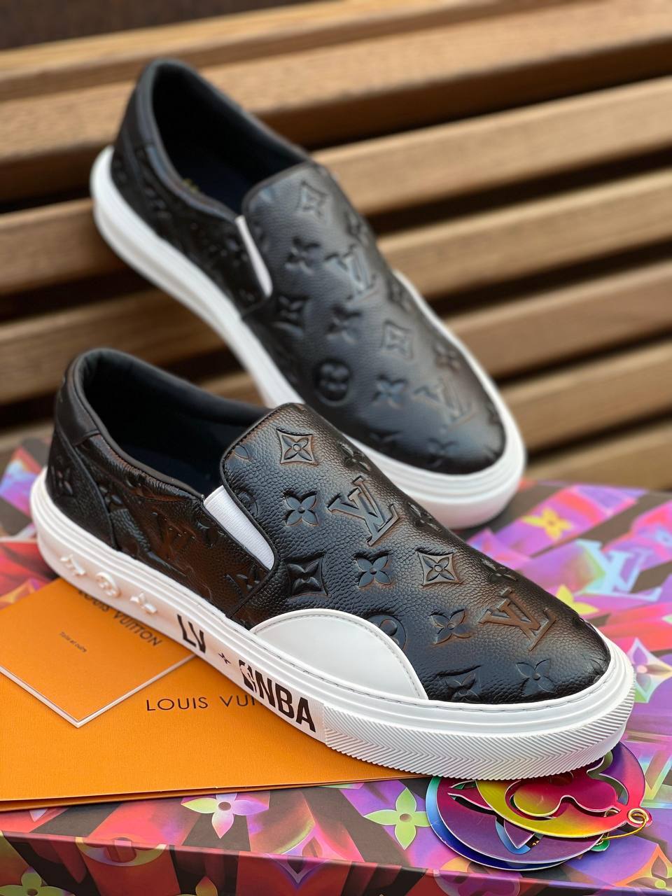 Слипоны Louis Vuitton BP-46584 премиум-класса Слипоны Louis Vuitton BP-46584 премиум-класса