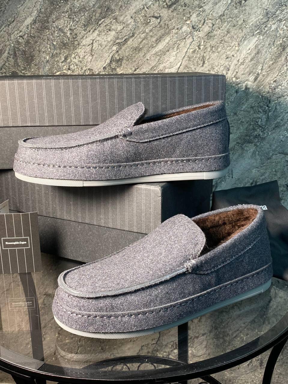 Слипоны ZEGNA премиум BP-43825 Слипоны ZEGNA премиум BP-43825