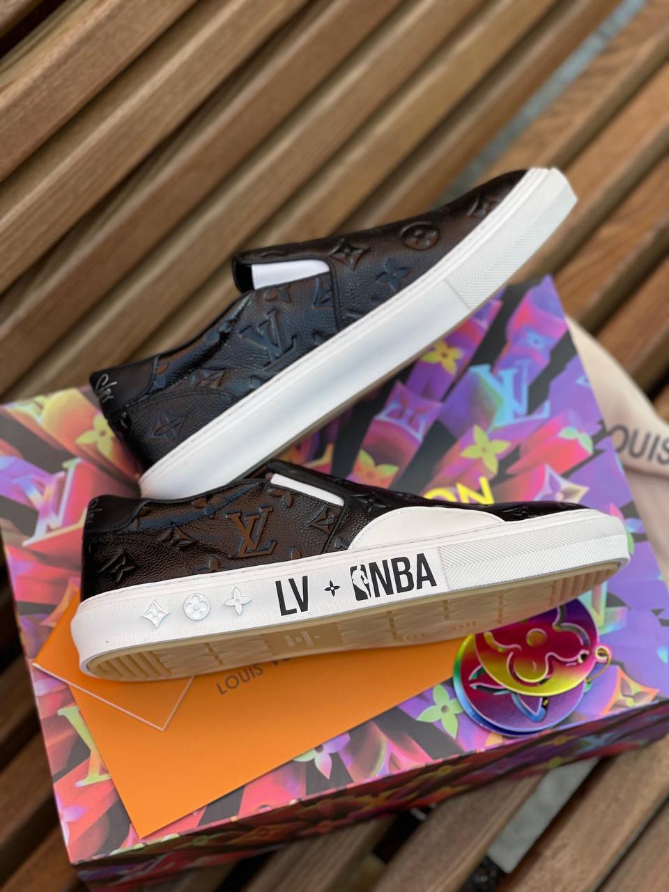 Слипоны Louis Vuitton BP-46584 премиум-класса Слипоны Louis Vuitton BP-46584 премиум-класса