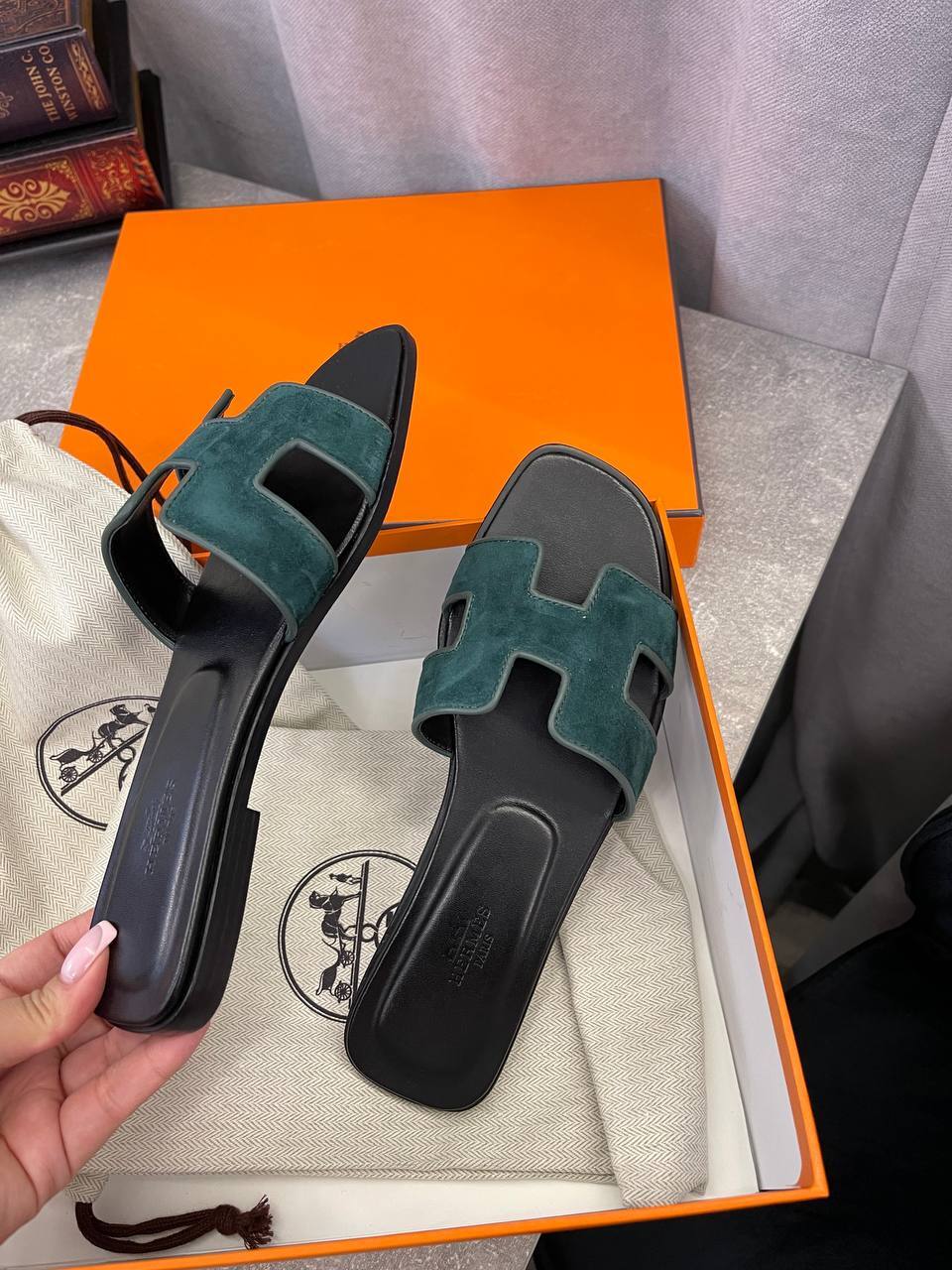 Сандалии люкс Hermes BP-49555 Сандалии люкс Hermes BP-49555