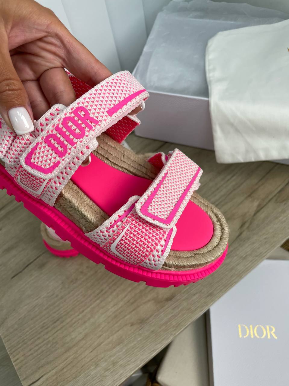 Сандалии люкс Christian Dior BP-16107 Сандалии люкс Christian Dior BP-16107