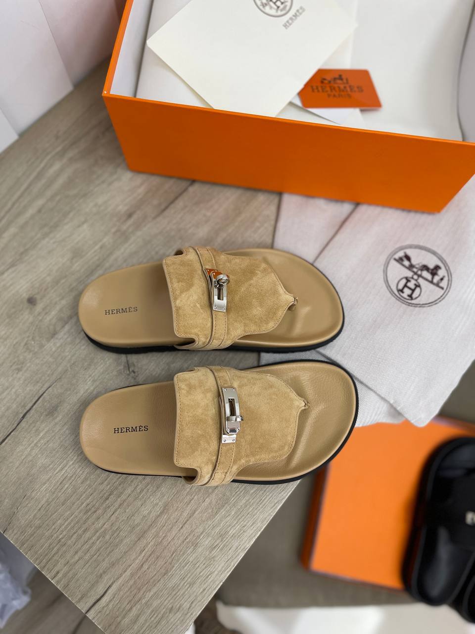 Сандалии люкс Hermes BP-31233 Сандалии люкс Hermes BP-31233