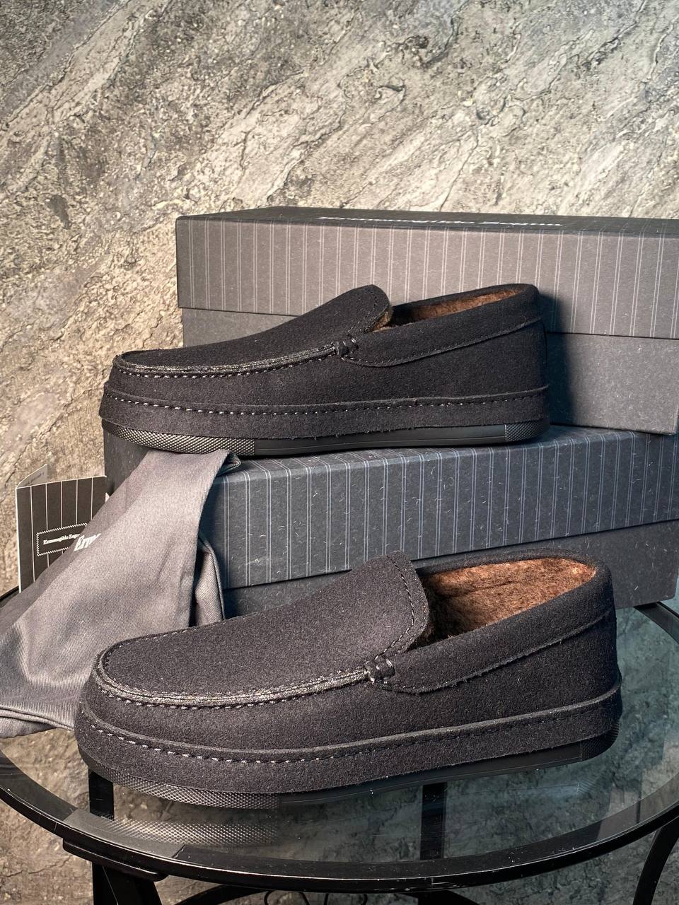 Модные слипоны ZEGNA BP-45334 Модные слипоны ZEGNA BP-45334