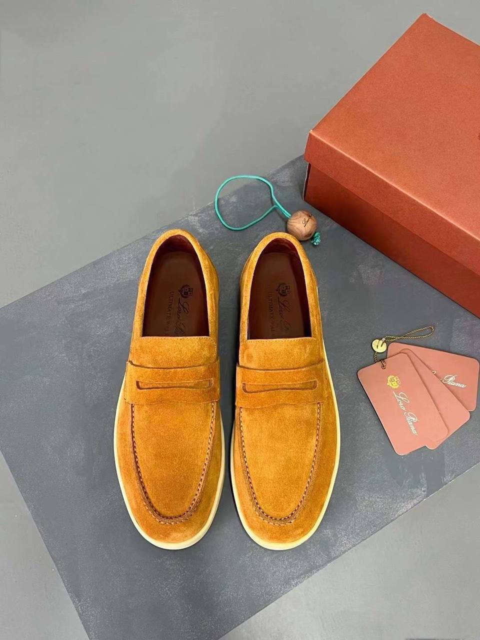 Лоферы стильные Loro Piana BP-48481 Лоферы стильные Loro Piana BP-48481