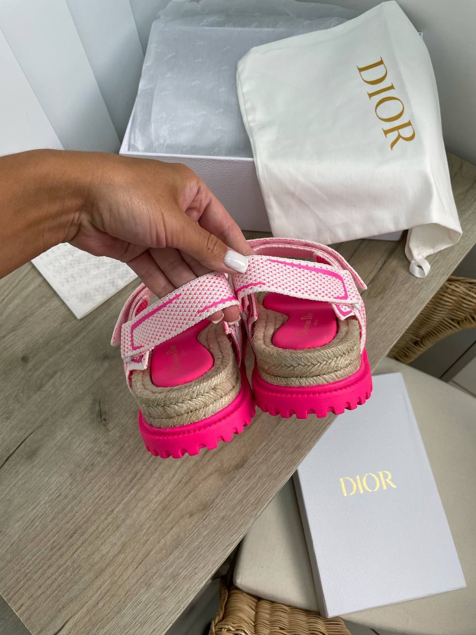 Сандалии люкс Christian Dior BP-16107 Сандалии люкс Christian Dior BP-16107