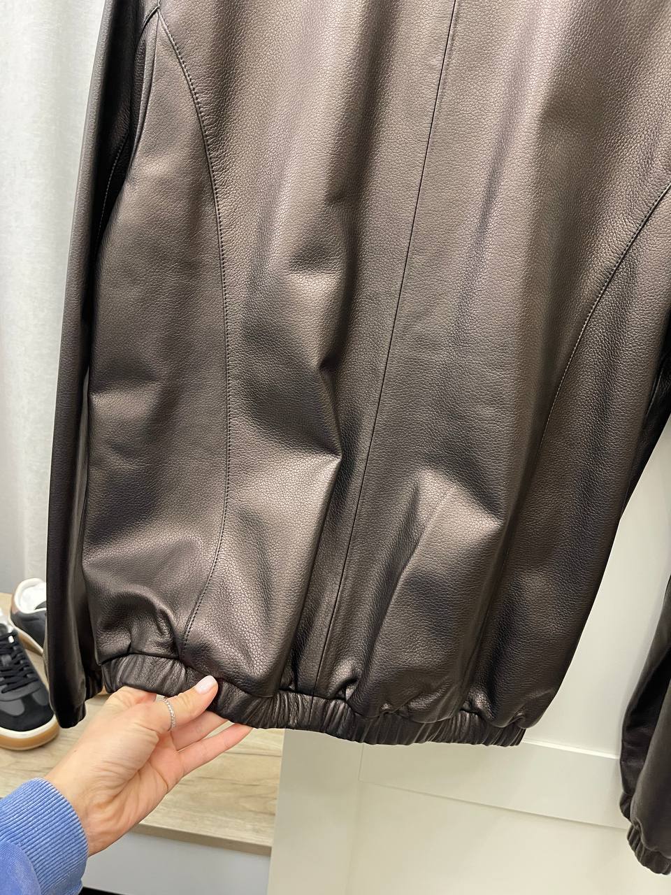 Кожаная мужская куртка Loro Piana BP-45784 Кожаная мужская куртка Loro Piana BP-45784