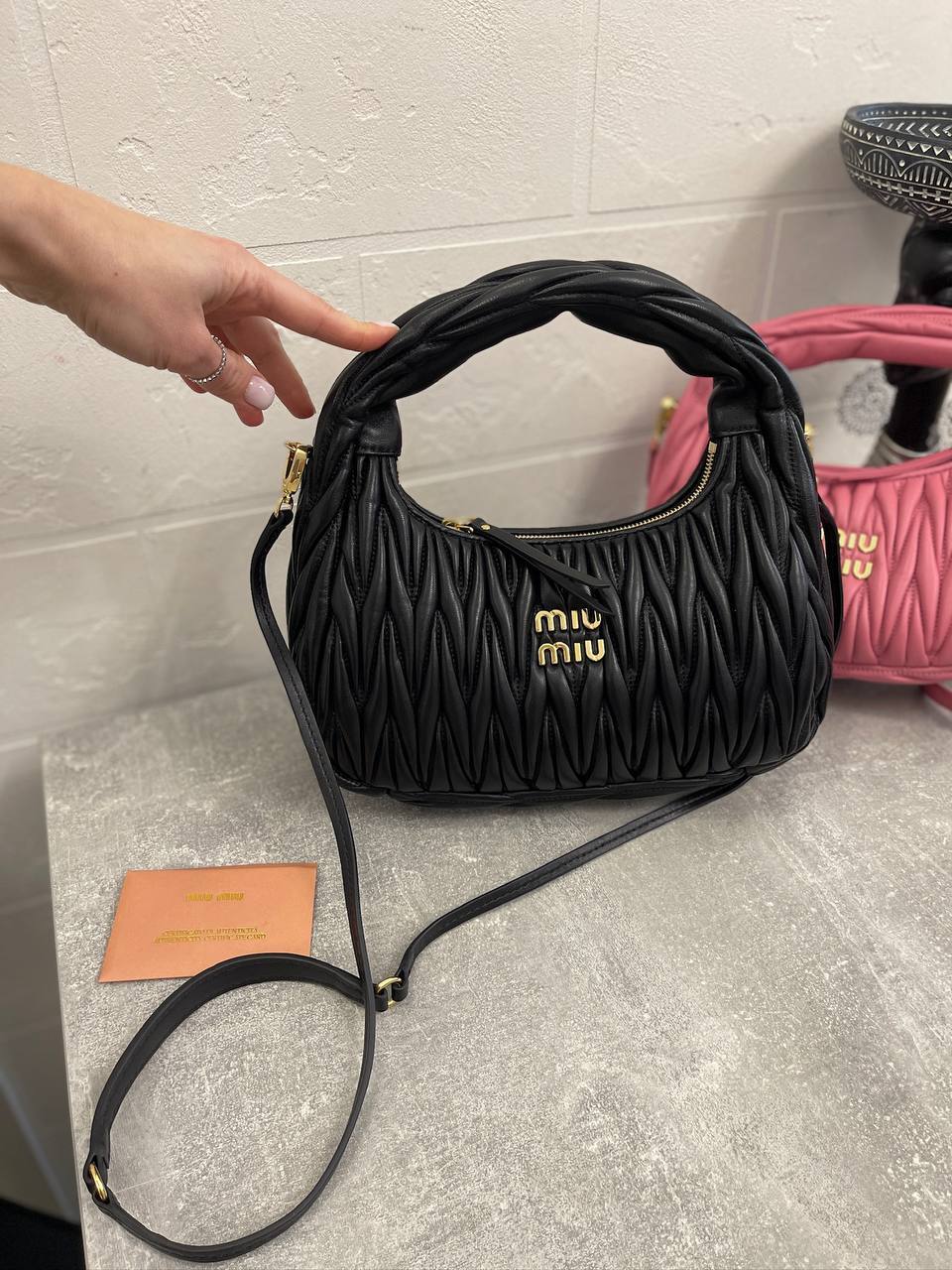 Сумка женская премиум Miu Miu 27 см BP-45643 Сумка женская премиум Miu Miu 27 см BP-45643