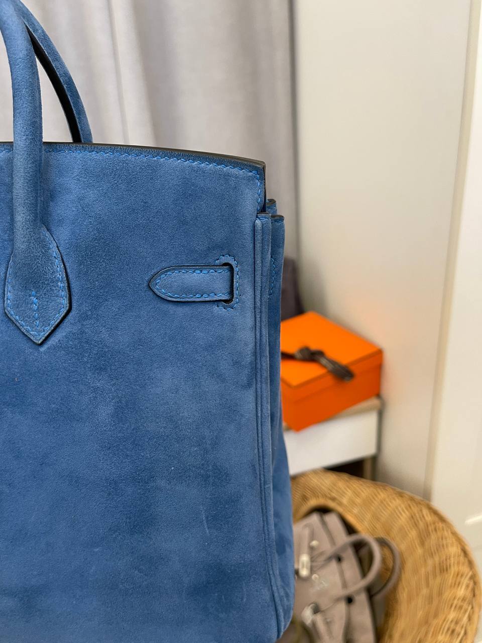 Трендовая женская сумка Birkin 25 PHW, Hermes BP-52490 Трендовая женская сумка Birkin 25 PHW, Hermes BP-52490