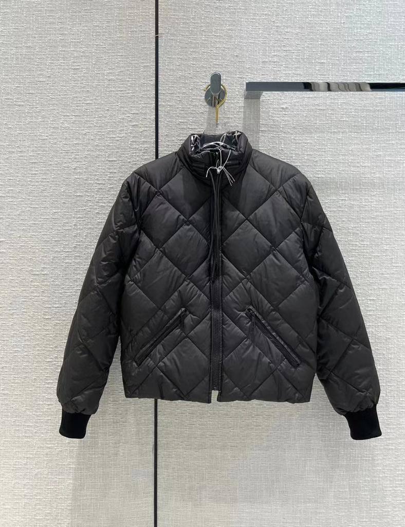 Пуховик двухсторонний премиальный Hermes BP-20638 Пуховик двухсторонний премиальный Hermes BP-20638