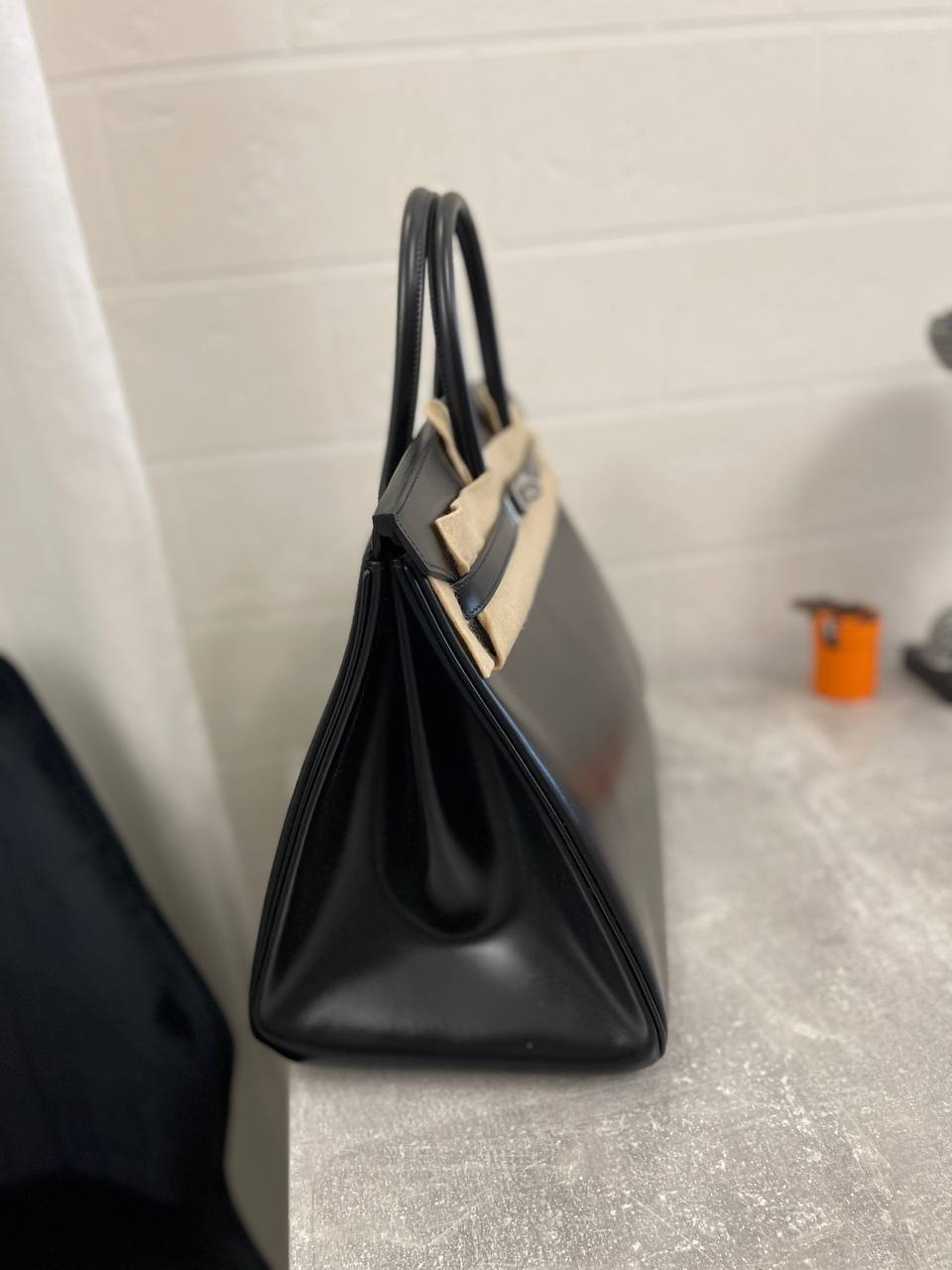 Элитная сумка Birkin женская 40 PHW, Hermes BP-43159 Элитная сумка Birkin женская 40 PHW, Hermes BP-43159