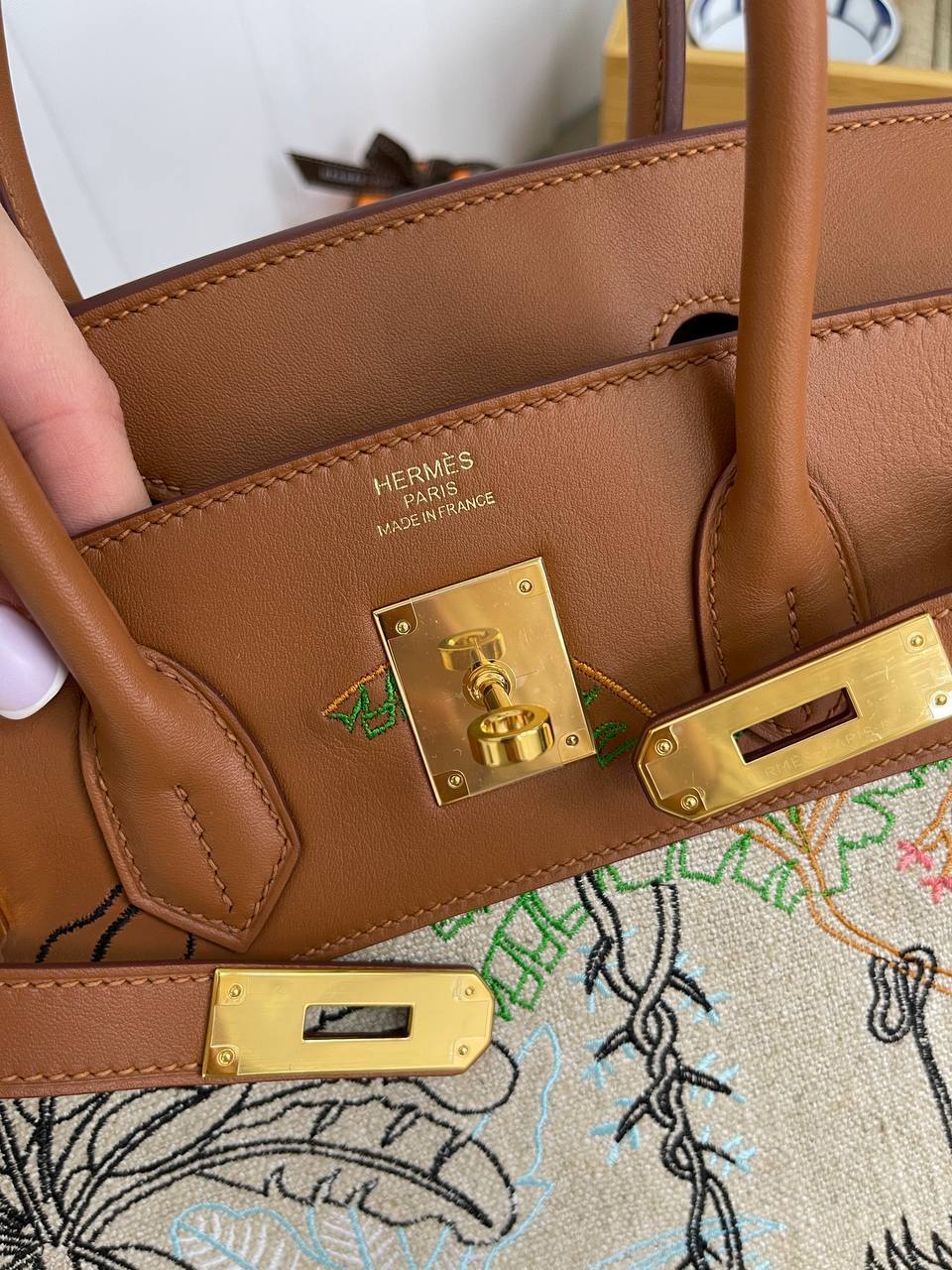 Премиум женская сумка Birkin 30 см, GHW, Hermes BP-28575 Премиум женская сумка Birkin 30 см, GHW, Hermes BP-28575