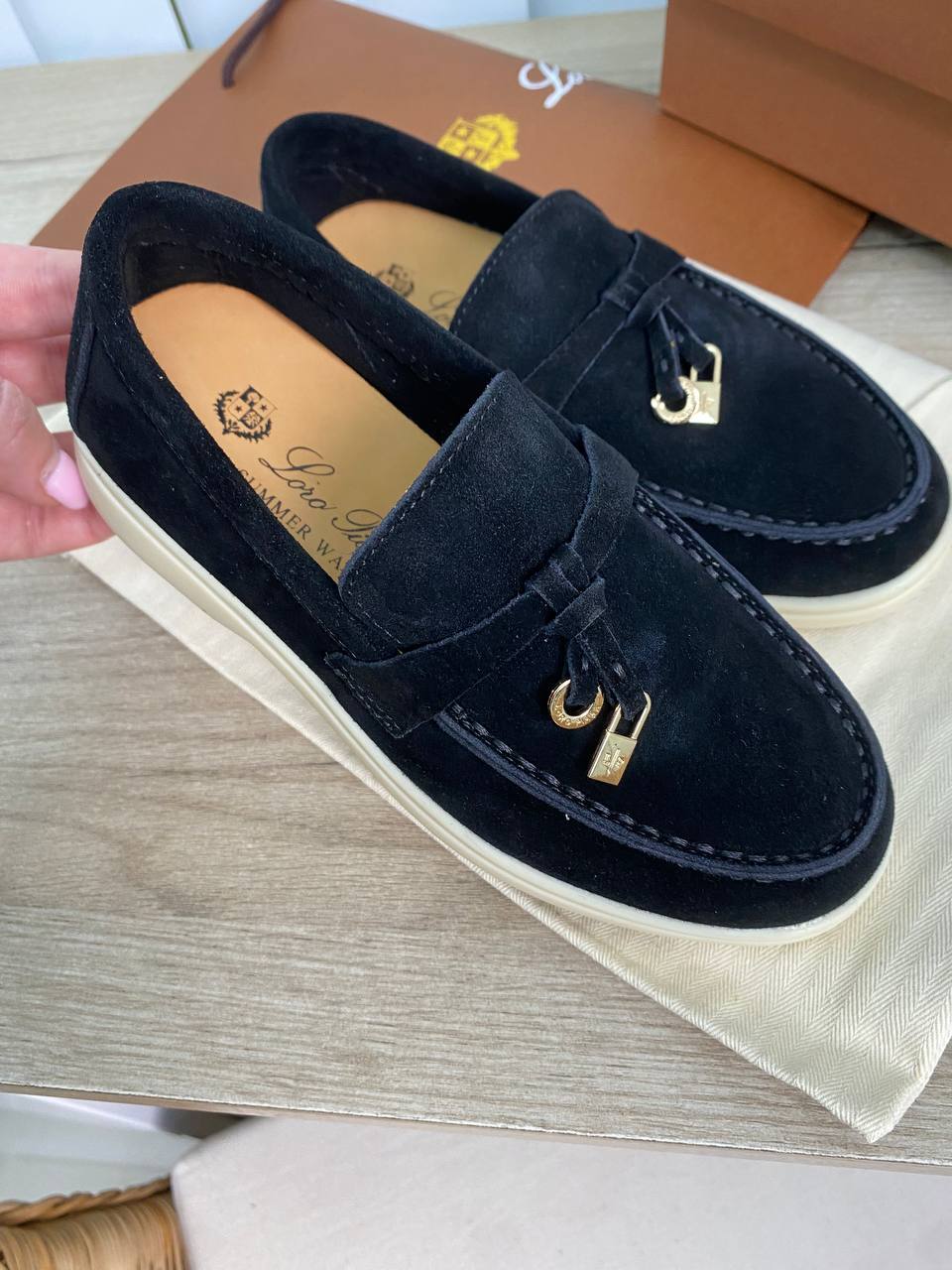 Премиум лоферы Loro Piana BP-16098 Премиум лоферы Loro Piana BP-16098