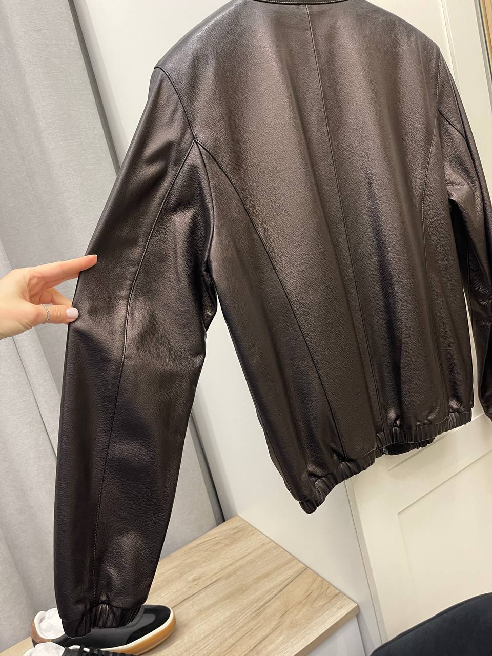 Кожаная мужская куртка Loro Piana BP-45784 Кожаная мужская куртка Loro Piana BP-45784