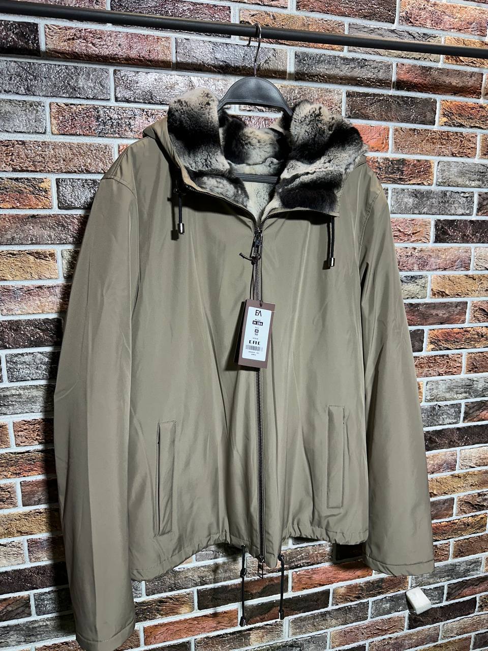 Куртка мужская оливковая Loro Piana BP-53631 Куртка мужская оливковая Loro Piana BP-53631