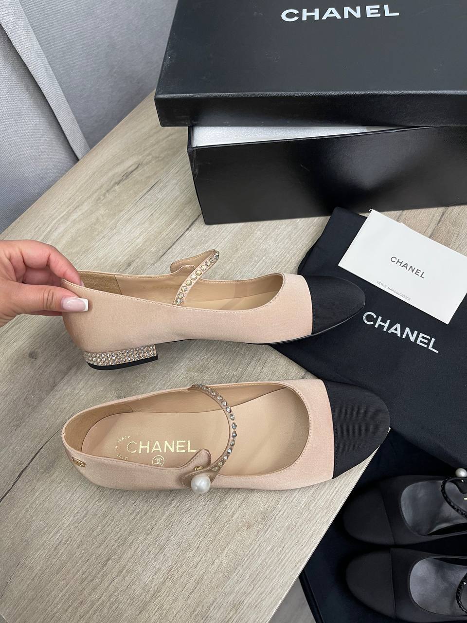 Дизайнерские балетки Chanel BP-54023 Дизайнерские балетки Chanel BP-54023