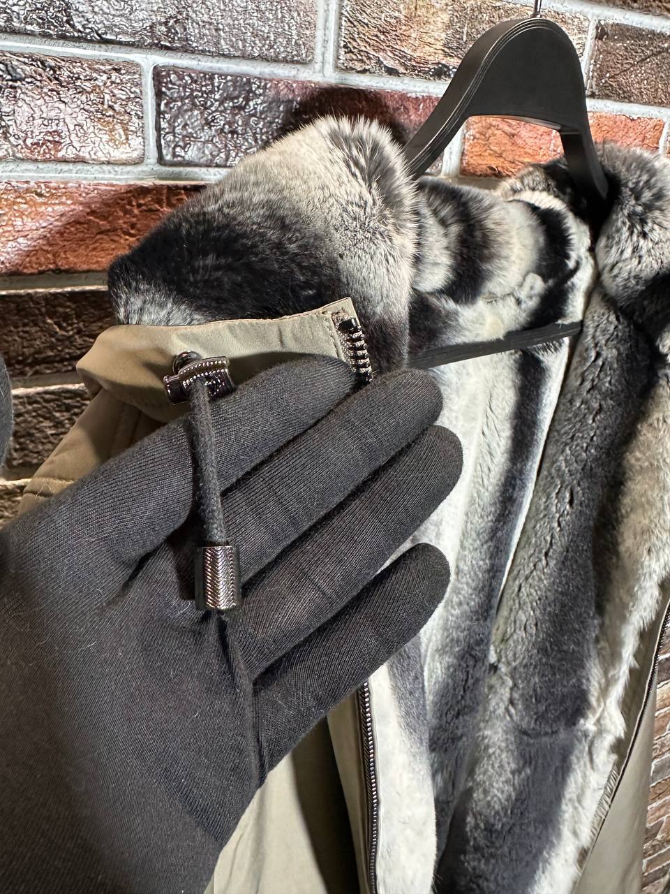 Куртка мужская оливковая Loro Piana BP-53631 Куртка мужская оливковая Loro Piana BP-53631