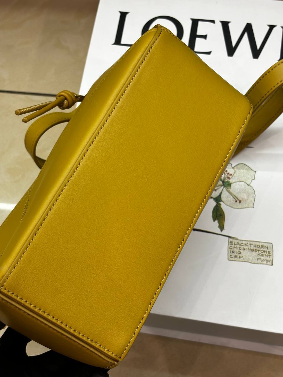 Сумка желтая-карри через плечо Loewe BP-31445243 Сумка желтая-карри через плечо Loewe BP-31445243