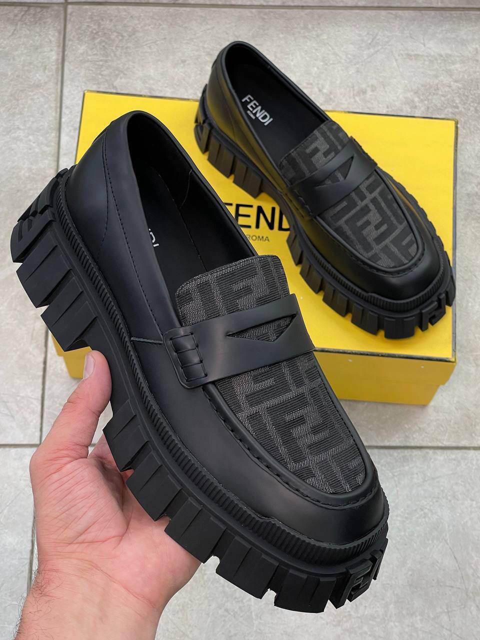 Стильные дерби Fendi BP-18960 Стильные дерби Fendi BP-18960