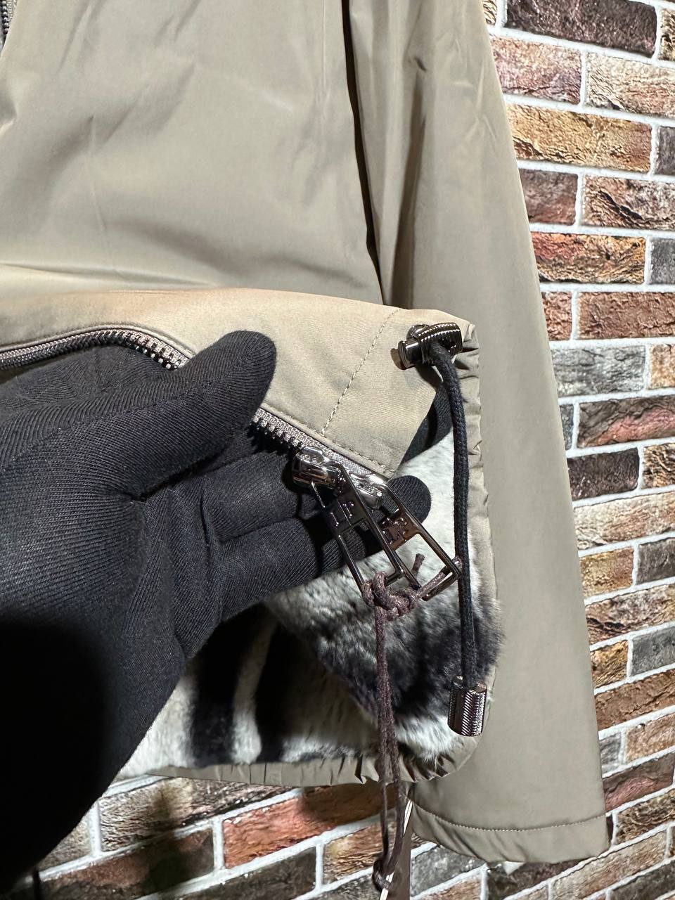 Куртка мужская оливковая Loro Piana BP-53631 Куртка мужская оливковая Loro Piana BP-53631