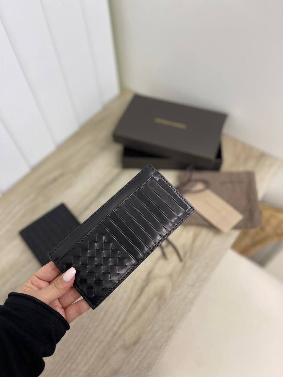 Картхолдер стильный Bottega Veneta BP-28416 Картхолдер стильный Bottega Veneta BP-28416