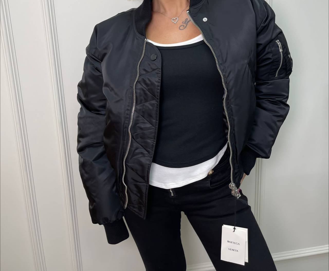 Элитный пуховик Bottega Veneta BP-42087 Элитный пуховик Bottega Veneta BP-42087