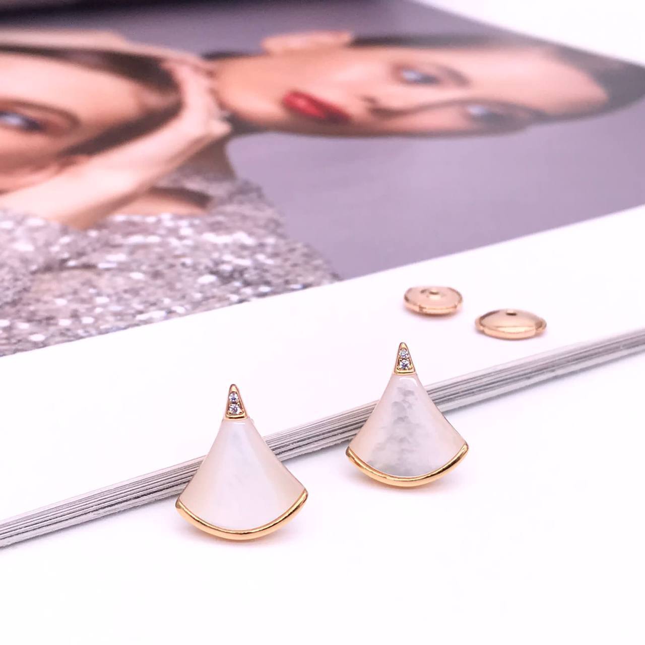 Серьги Bvlgari BP-12758, премиальные Серьги Bvlgari BP-12758, премиальные