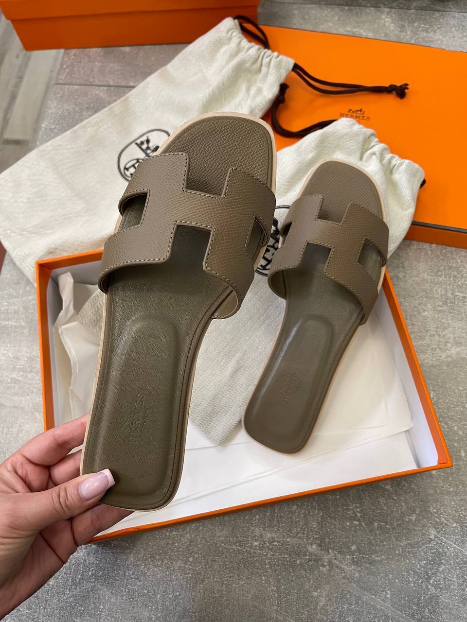 Сандалии трендовые Hermes BP-49808 Сандалии трендовые Hermes BP-49808