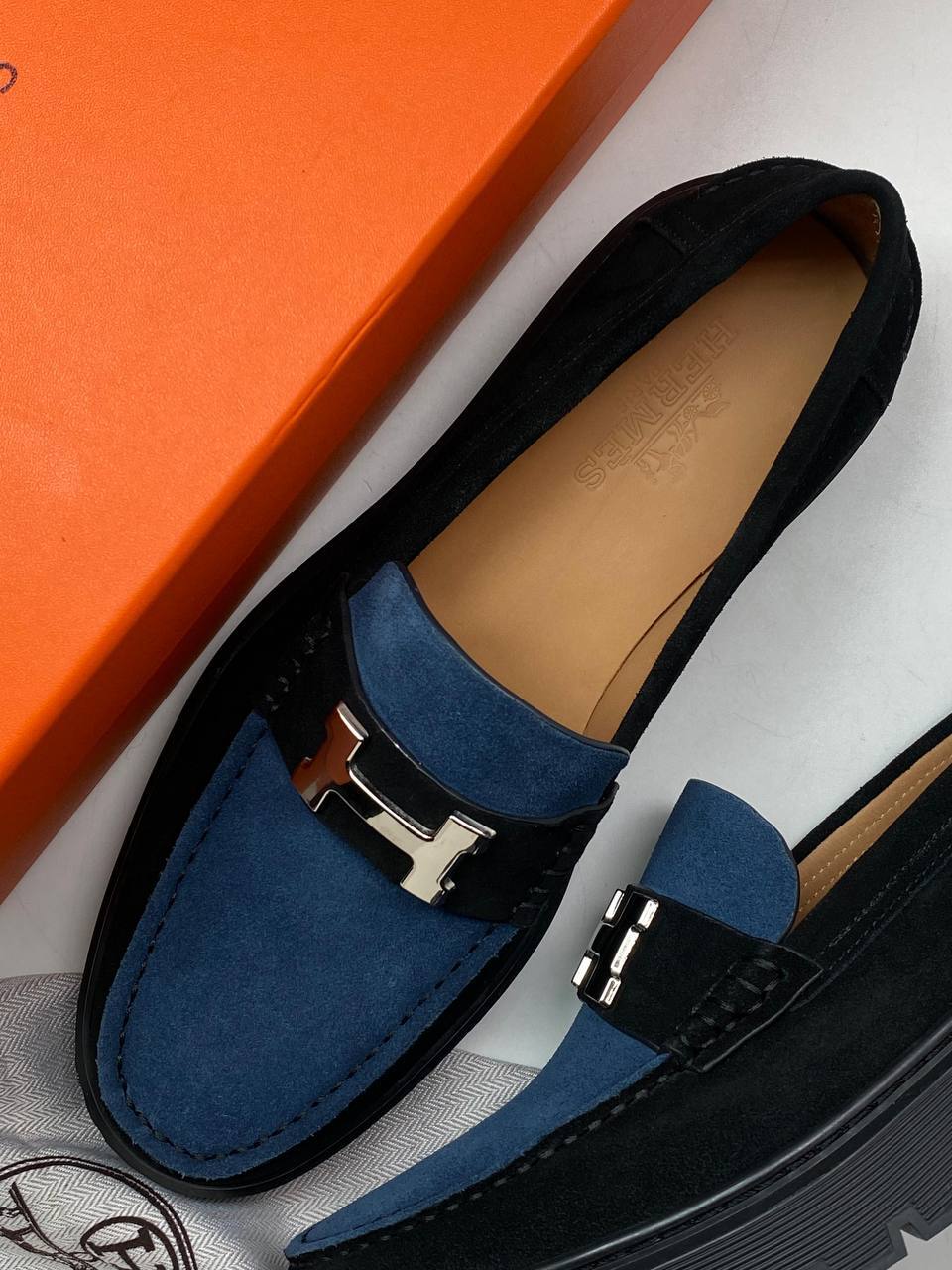 Модные лоферы Hermes BP-41828 Модные лоферы Hermes BP-41828