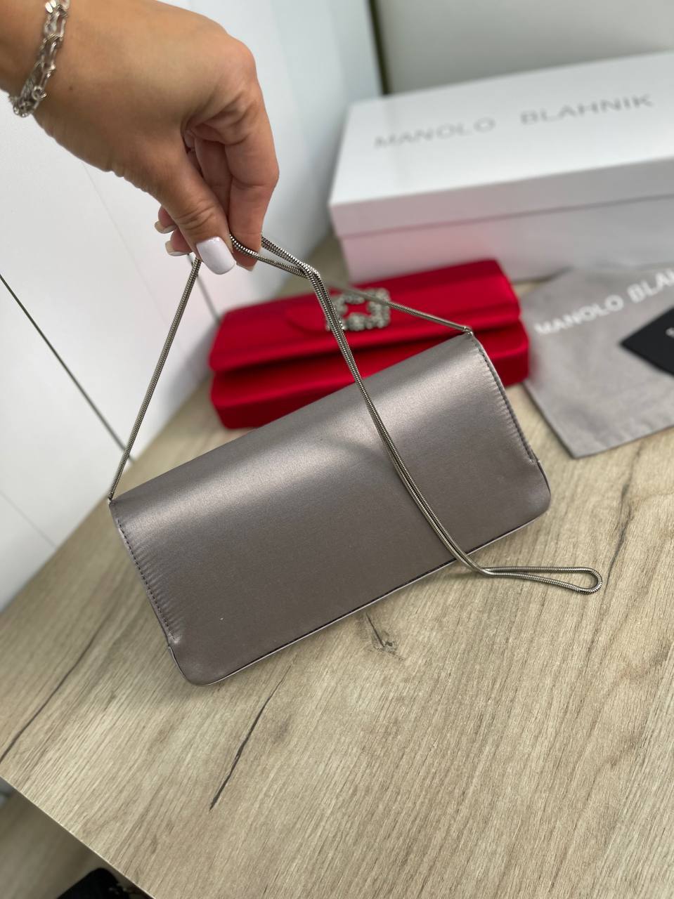 Премиум-клатч Manolo Blahnik BP-17768 Премиум-клатч Manolo Blahnik BP-17768