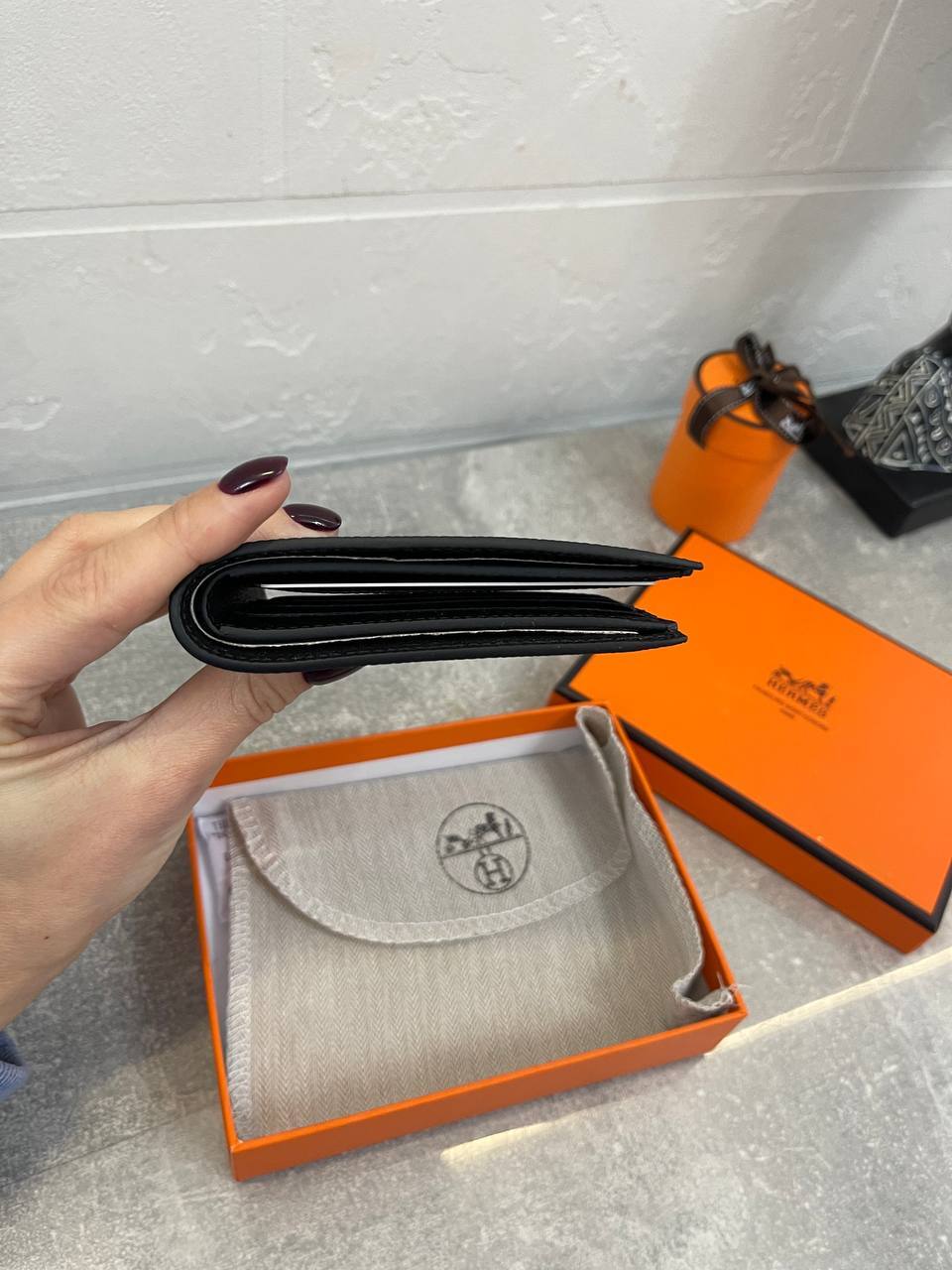 Портмоне Hermes Citizen Twill Compact Men Hermes BP-42416 трендовое Портмоне Hermes Citizen Twill Compact Men Hermes BP-42416 трендовое