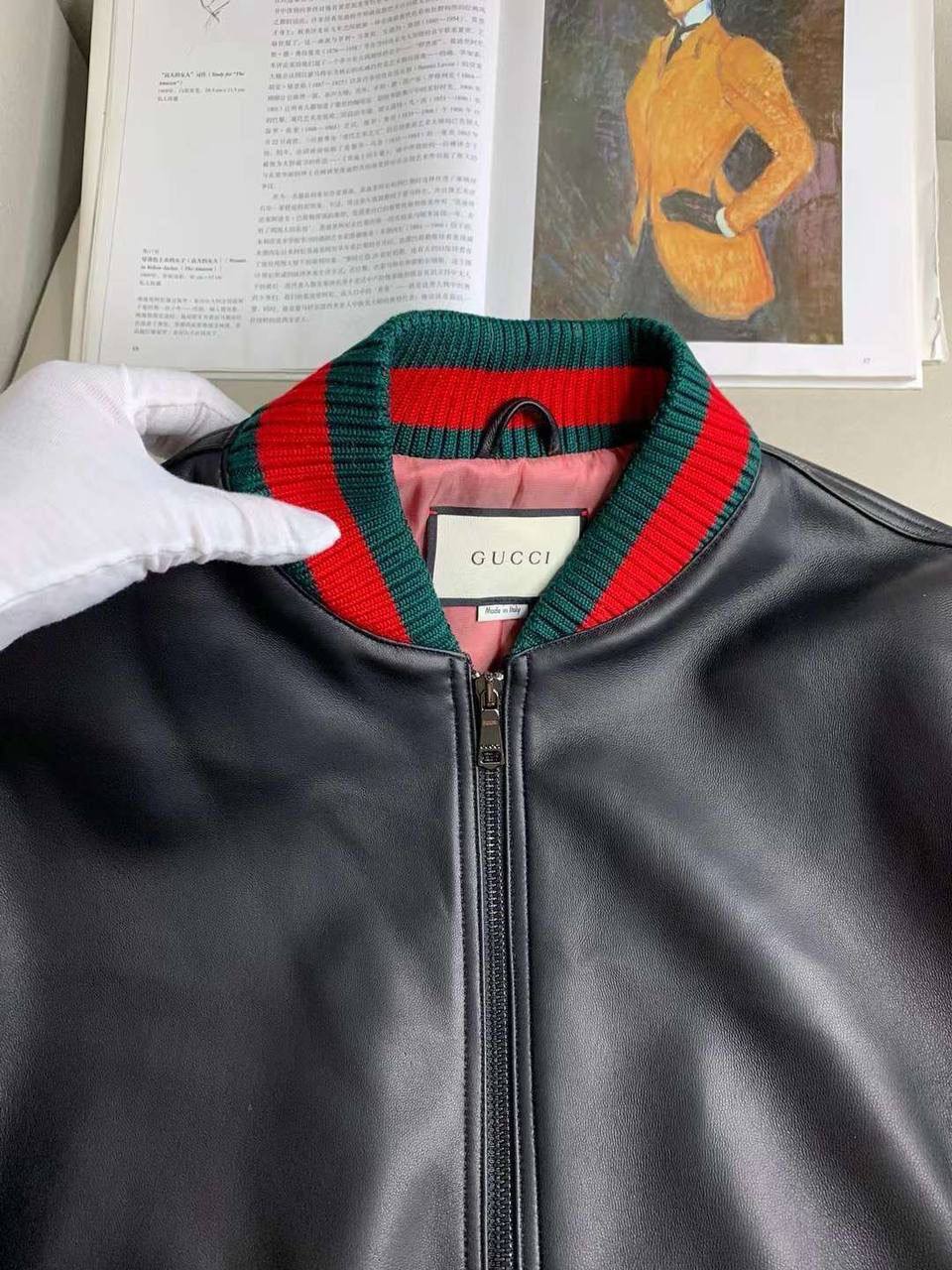 Черный бомбер Gucci BP-41495 Черный бомбер Gucci BP-41495