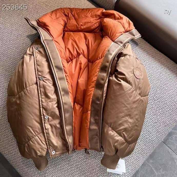 Двухсторонний пуховик Hermes BP-42690 премиум Двухсторонний пуховик Hermes BP-42690 премиум