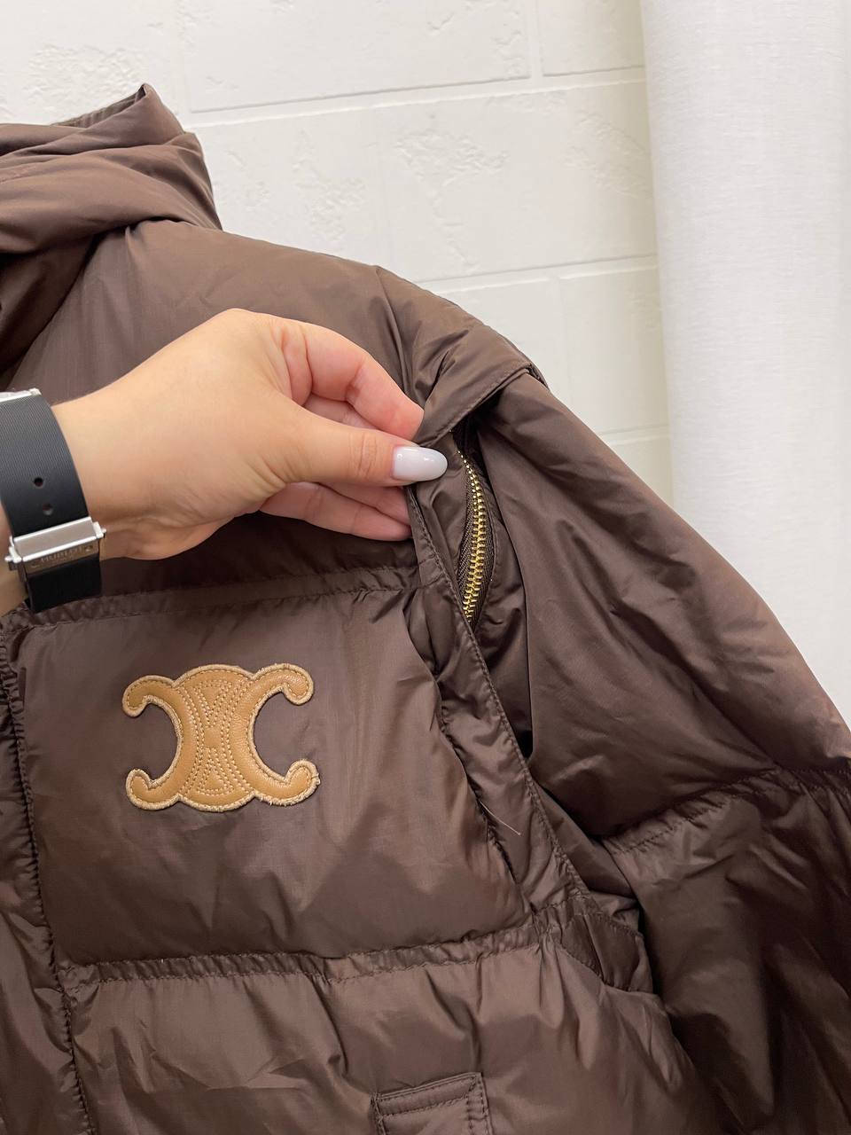 Пуховик Celine BP-39919 повседневный Пуховик Celine BP-39919 повседневный