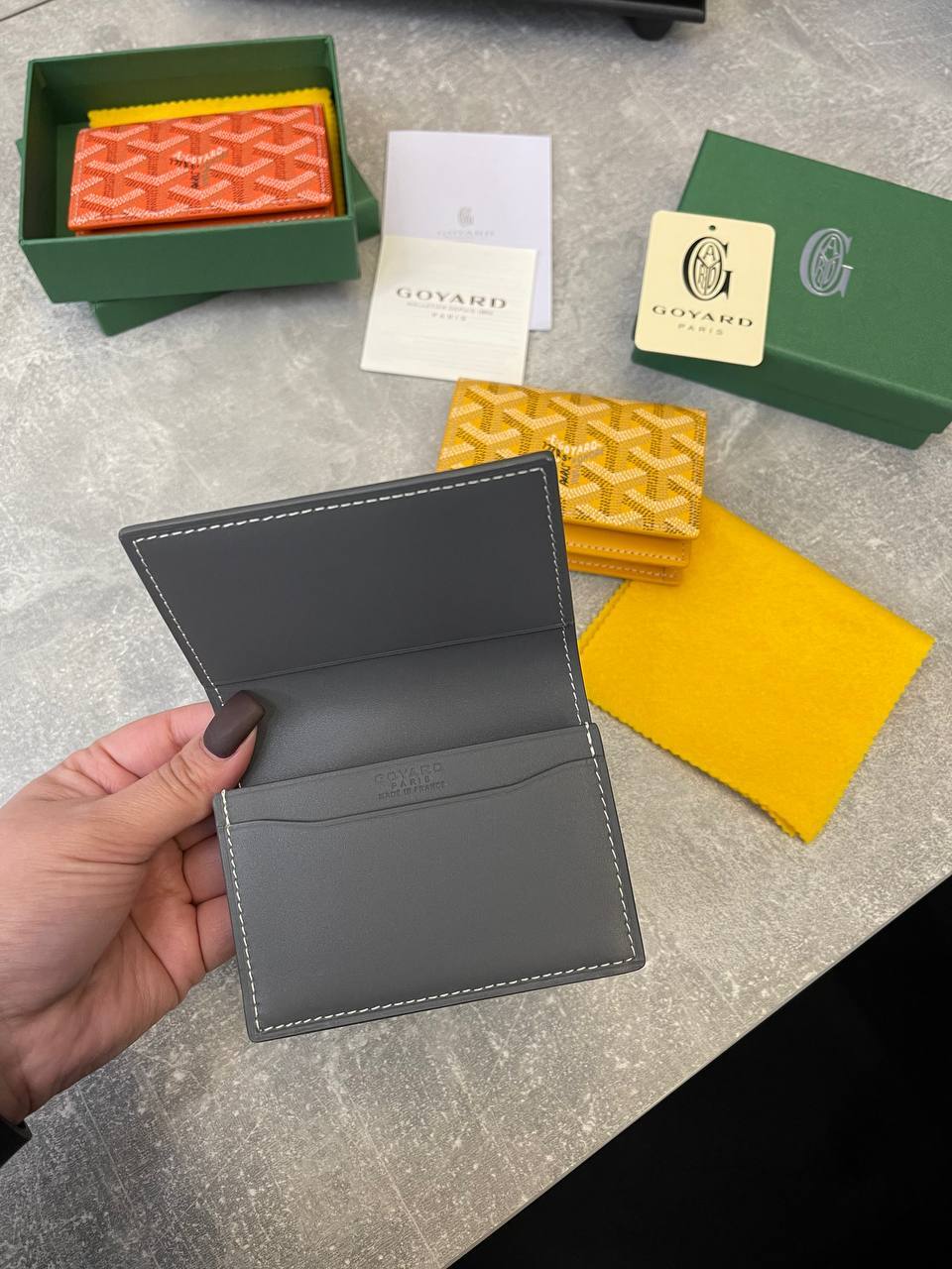 Картхолдер Goyard стильный BP-41420 Картхолдер Goyard стильный BP-41420