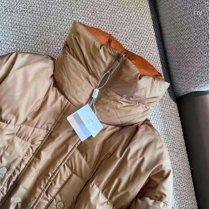 Двухсторонний пуховик Hermes BP-42690 премиум Двухсторонний пуховик Hermes BP-42690 премиум