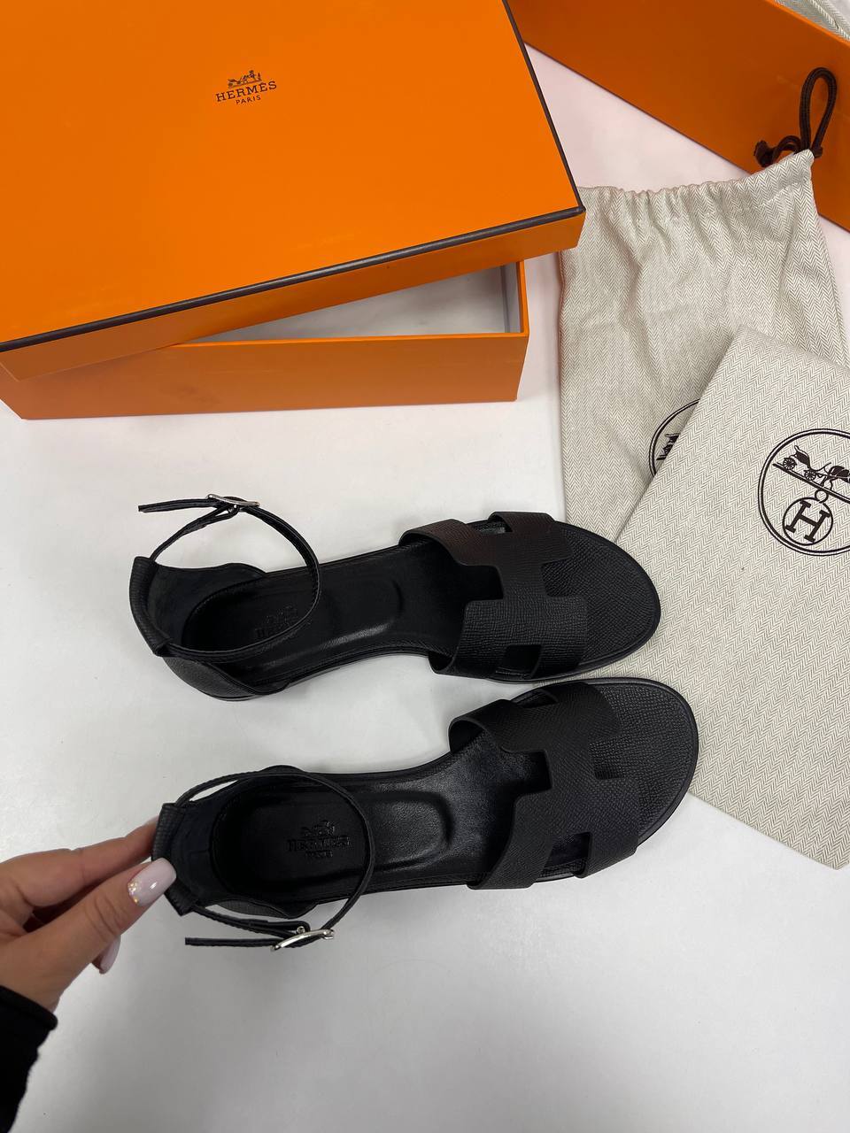 Сандалии трендовые Hermes BP-30328 Сандалии трендовые Hermes BP-30328