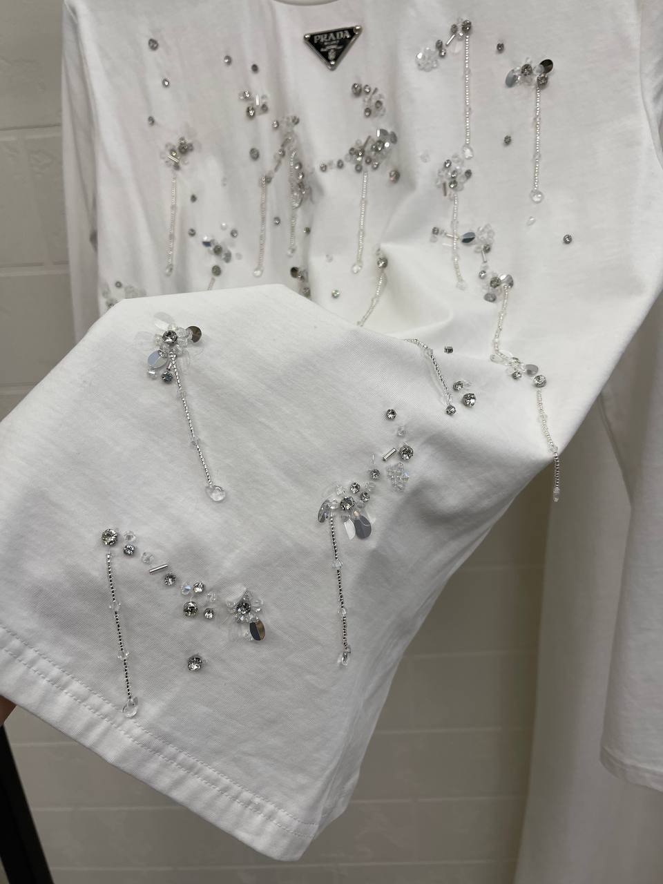 Prada BP-49649 трендовый лонгслив Prada BP-49649 трендовый лонгслив