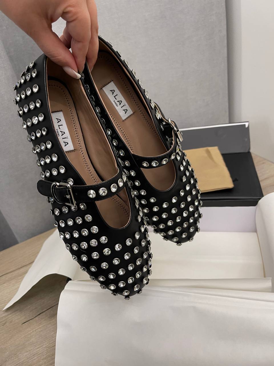 Балетки эксклюзивные Alaia BP-45851 Балетки эксклюзивные Alaia BP-45851