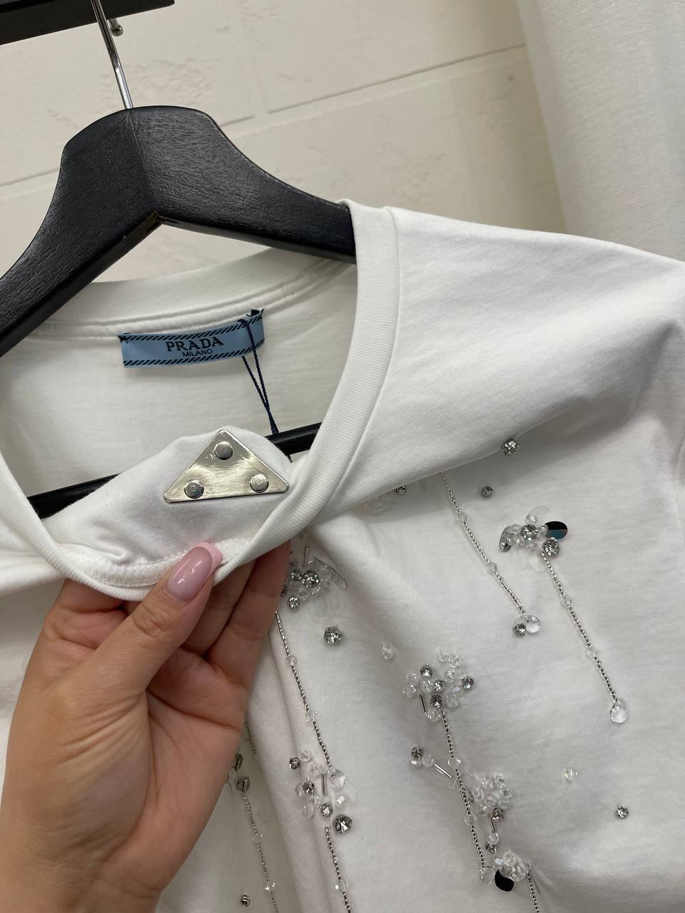 Prada BP-49649 трендовый лонгслив Prada BP-49649 трендовый лонгслив