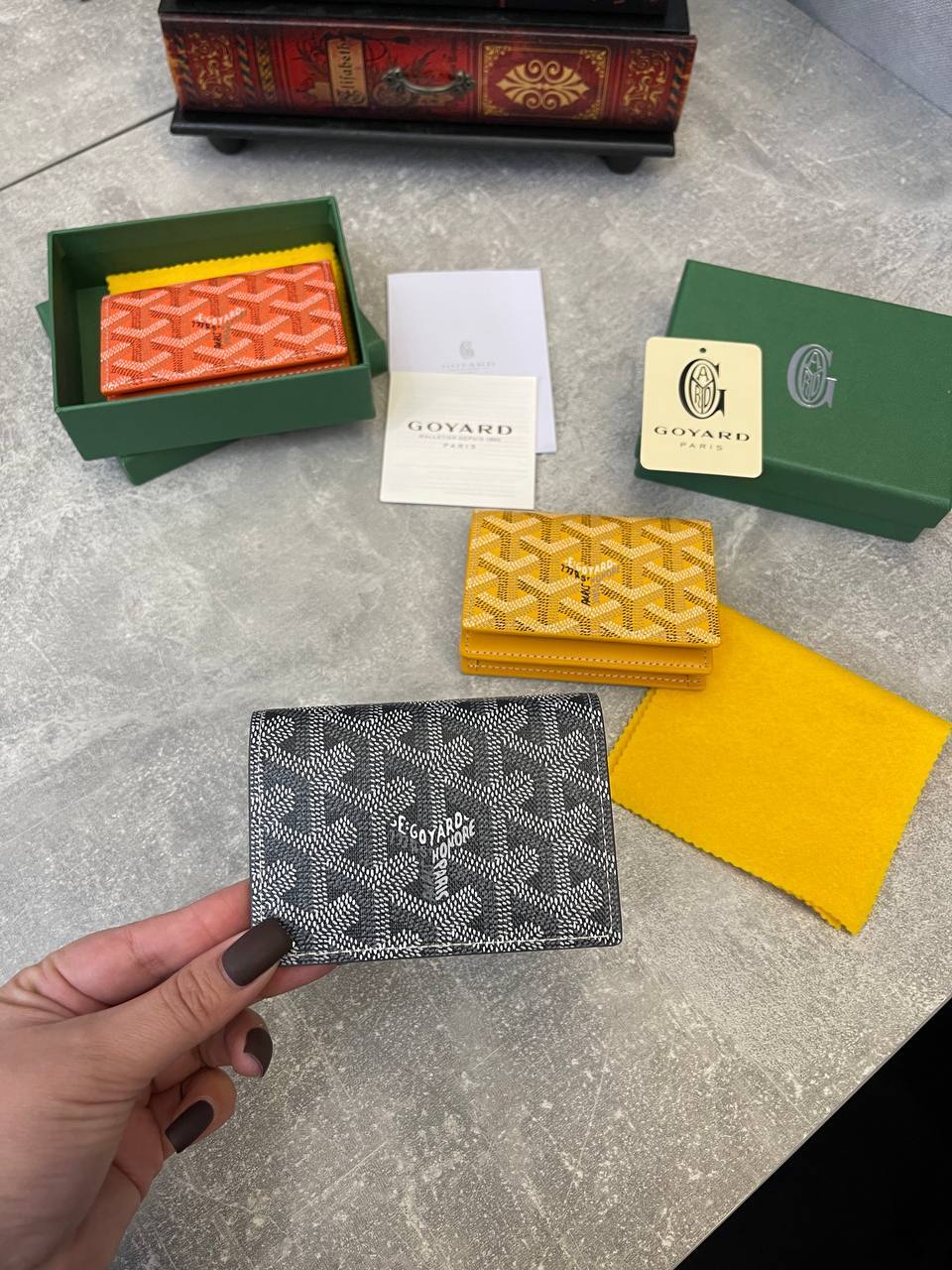 Картхолдер Goyard стильный BP-41420 Картхолдер Goyard стильный BP-41420