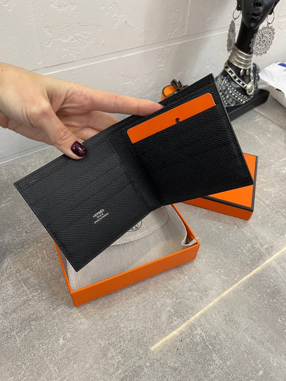 Портмоне Hermes Citizen Twill Compact Men Hermes BP-42416 трендовое Портмоне Hermes Citizen Twill Compact Men Hermes BP-42416 трендовое