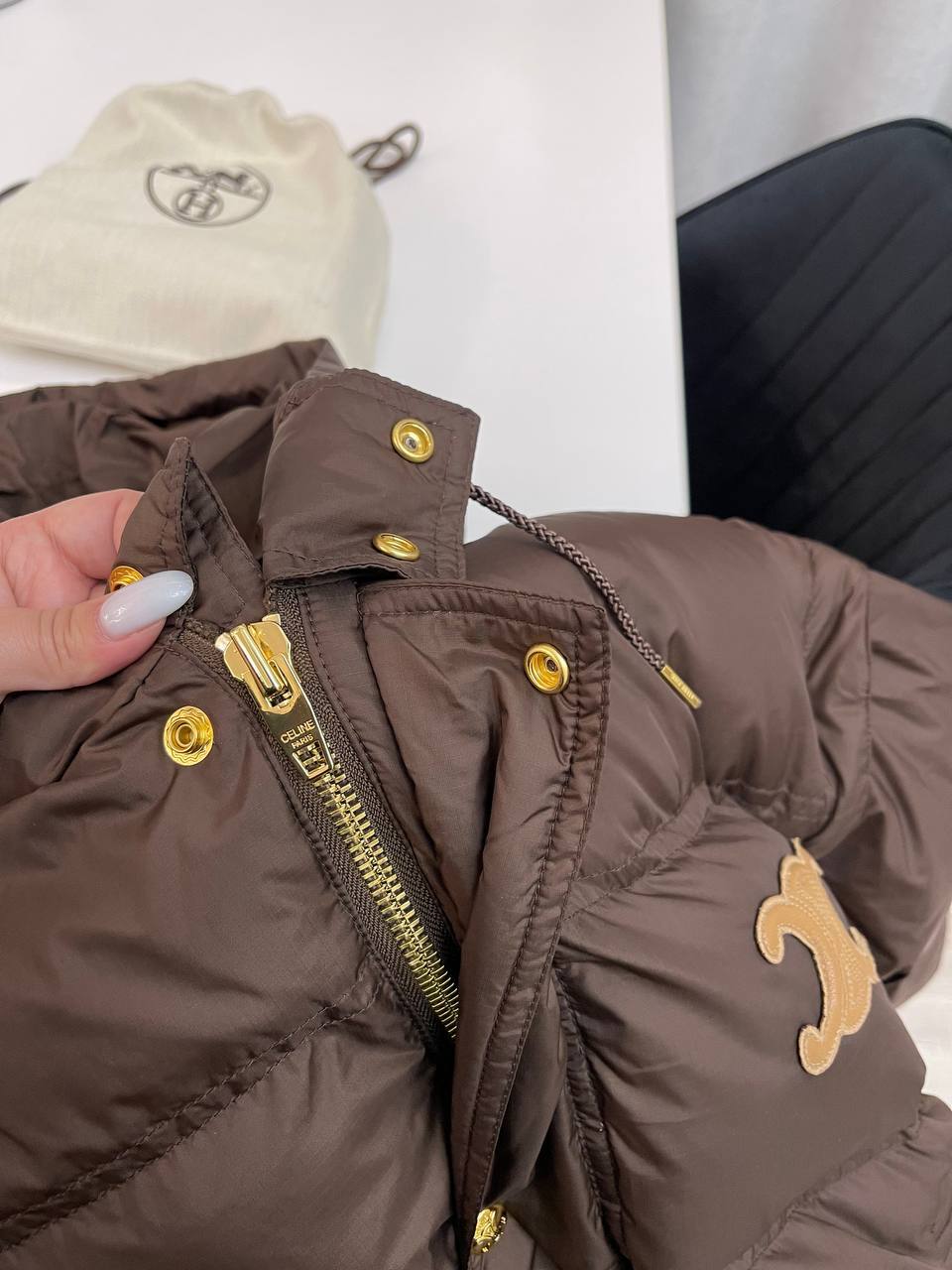 Пуховик Celine BP-39919 повседневный Пуховик Celine BP-39919 повседневный