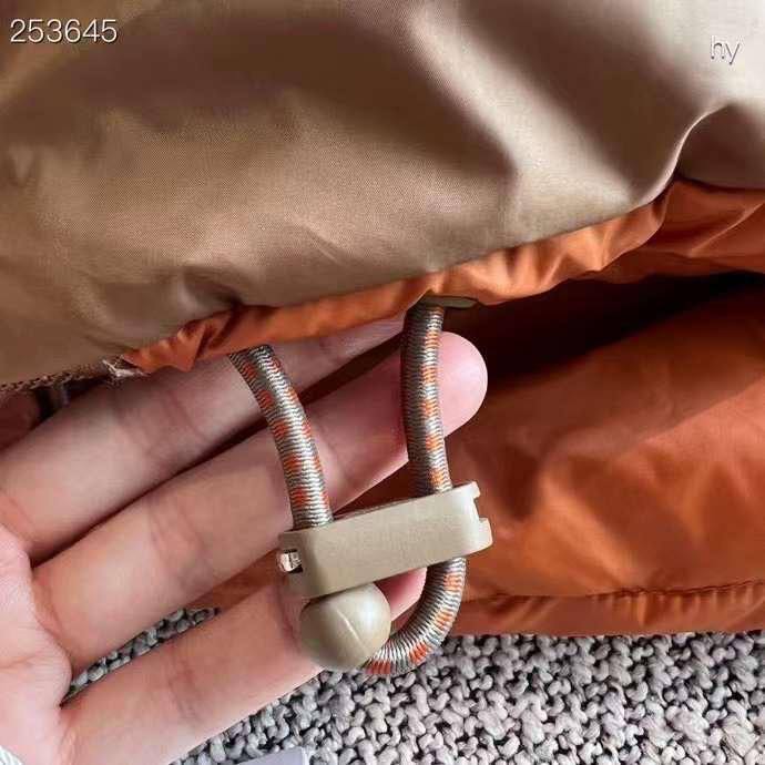 Двухсторонний пуховик Hermes BP-42690 премиум Двухсторонний пуховик Hermes BP-42690 премиум